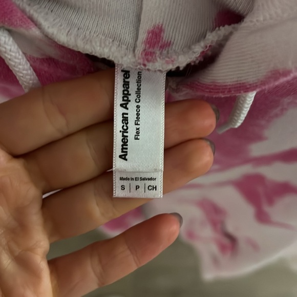 American apparel zip up tie-dye hoodie - Picture 2 of 2